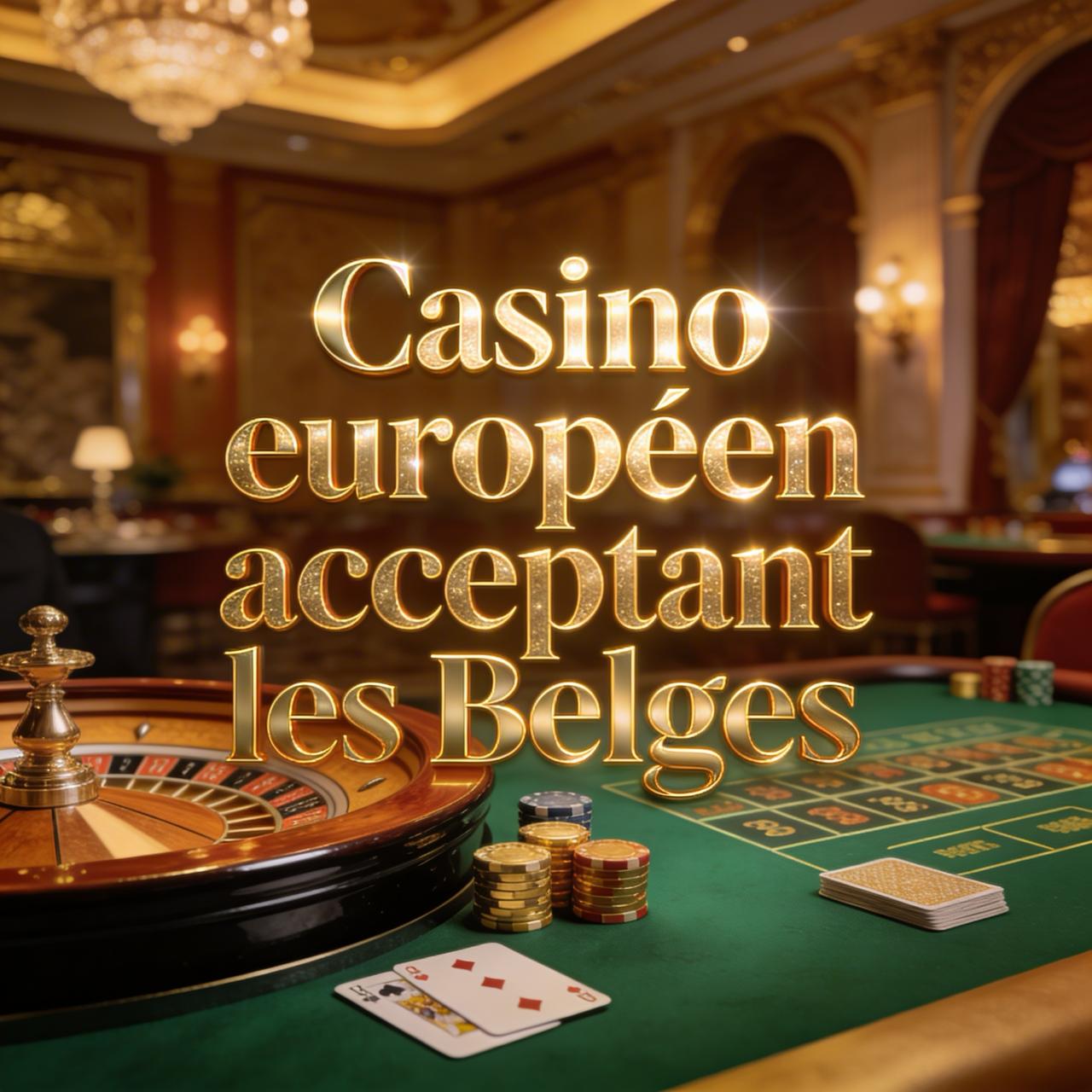 Casino européen acceptant les Belges 